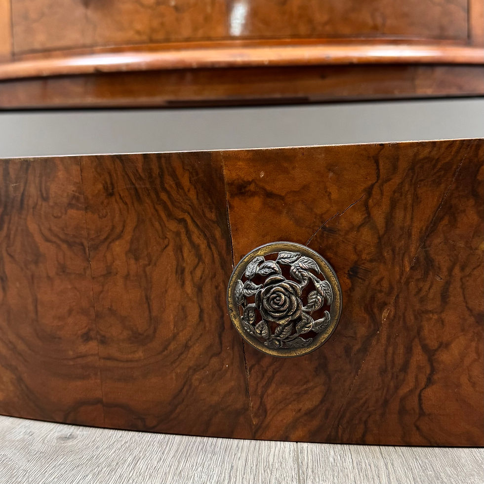 Thumbnail: Antique 20th Century Sideboard In Burr Walnut ( AF-5359 )