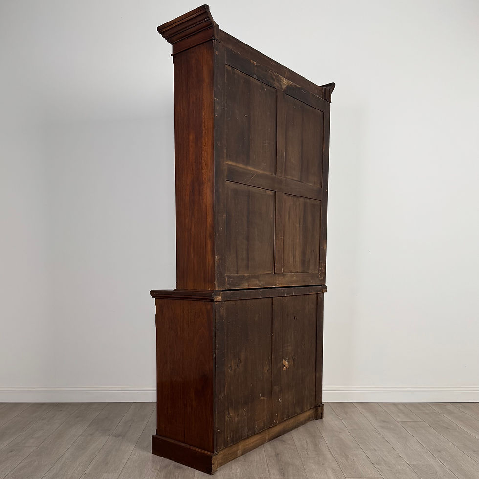 Thumbnail: Antique 20th Century Fine Quality Bookcase In Mahogany ( REF AF-4803 )