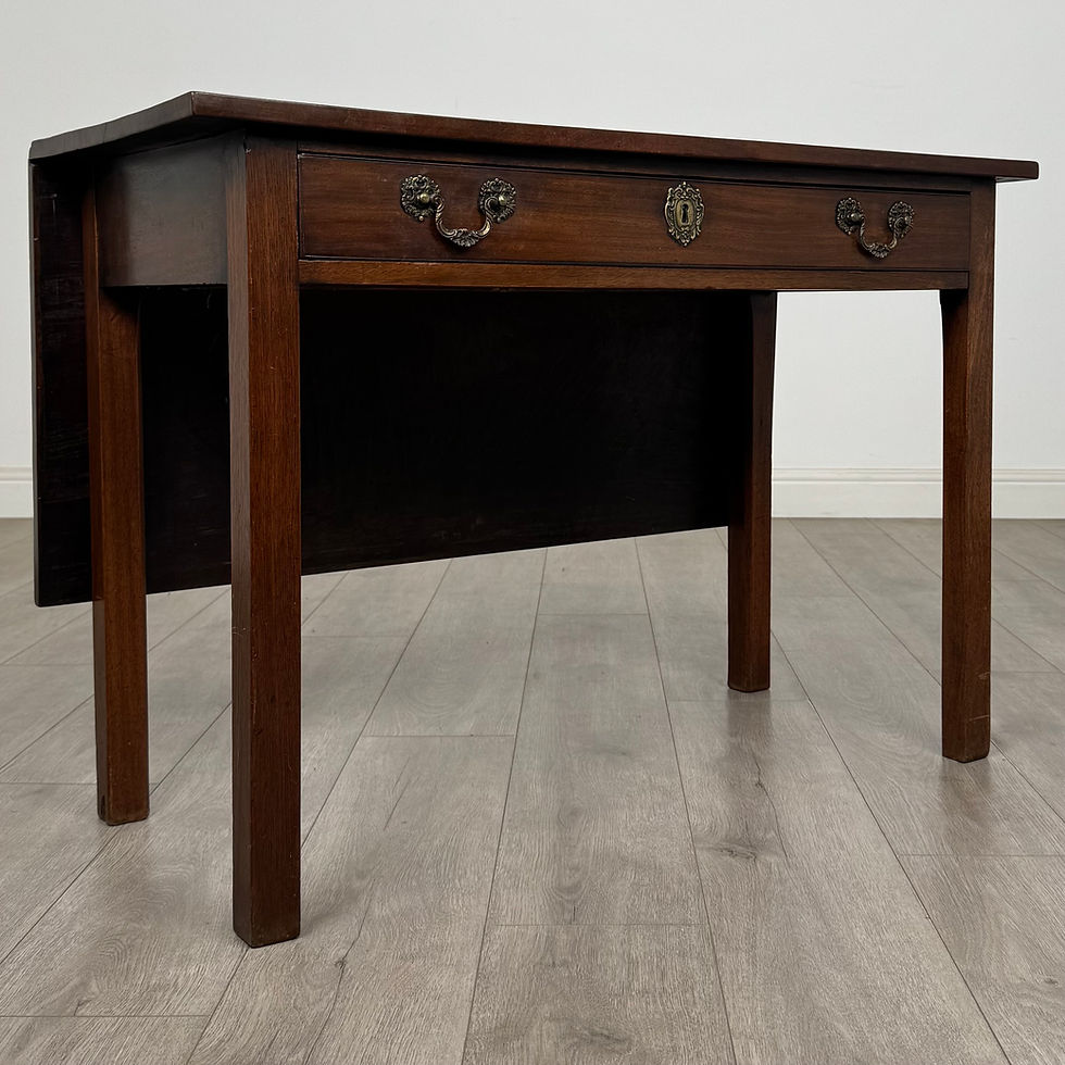 Thumbnail: Antique 18th Century Georgian Writing Table In Mahogany ( AF-5679 )