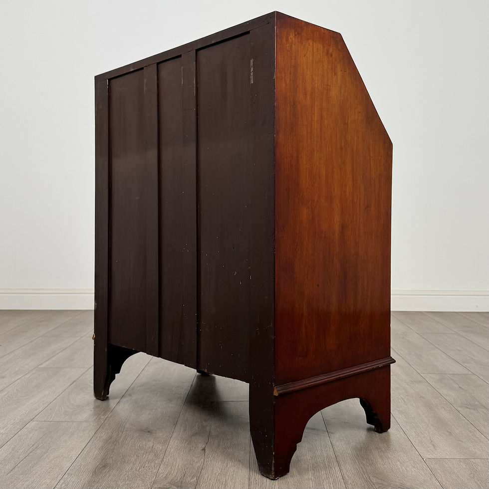 Thumbnail: Antique 20th Century Edwardian Bureau In Mahogany ( AF-5686 )