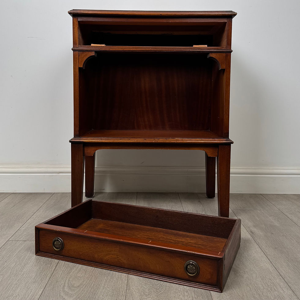 Thumbnail: Antique 20th Century Small Cabinet In Mahogany ( AF-6067 )