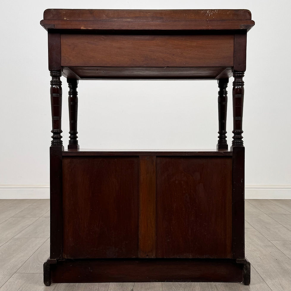Thumbnail: Antique 20th Century Edwardian Walnut Cabinet By Maple & Co ( AF-5619 )