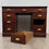 Thumbnail: Antique 19th Century Good Quality Pedestal Desk In Mahogany ( REF AF-4852 )