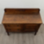 Thumbnail: Antique 20th Century Edwardian Sideboard In Oak ( AF-5684 )