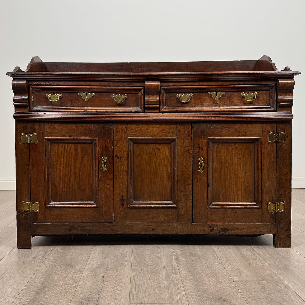 Thumbnail: Antique 18th Century Georgian Sideboard In Oak ( AF-5223 )
