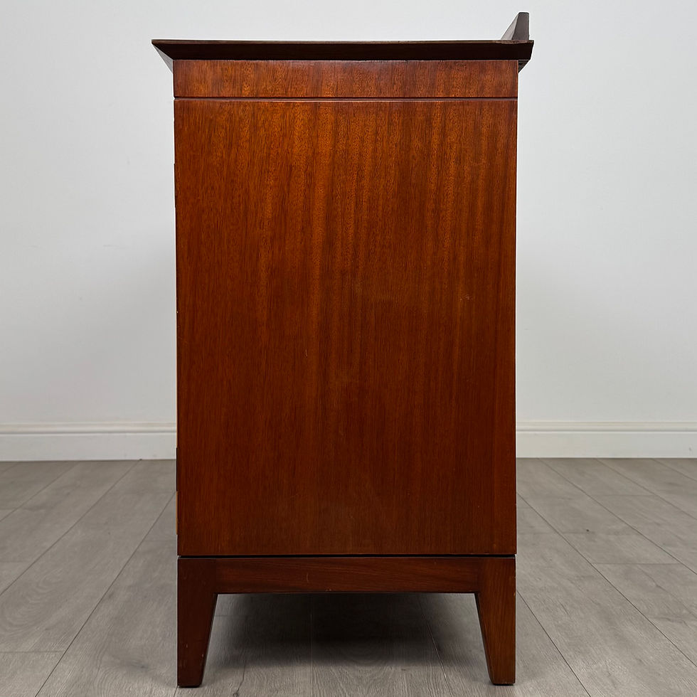 Thumbnail: Vintage 20th Century Good Quality Sideboard In Teak ( AF-5594 )