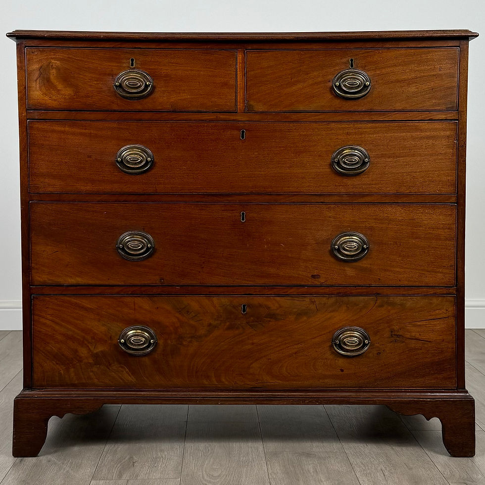 Antique 18th Century Chest Of Drawers In Mahogany ( REF AF-3832 )