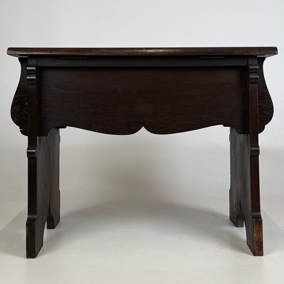 Thumbnail: Antique 20th Century Small Oak Storage Box ( AF-5729 )