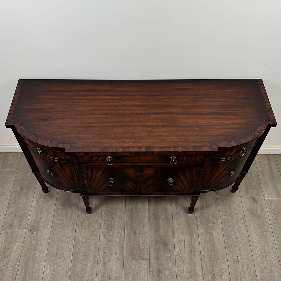 Thumbnail: Antique 20th Century Good Quality Sideboard In Mahogany ( AF-5687 )