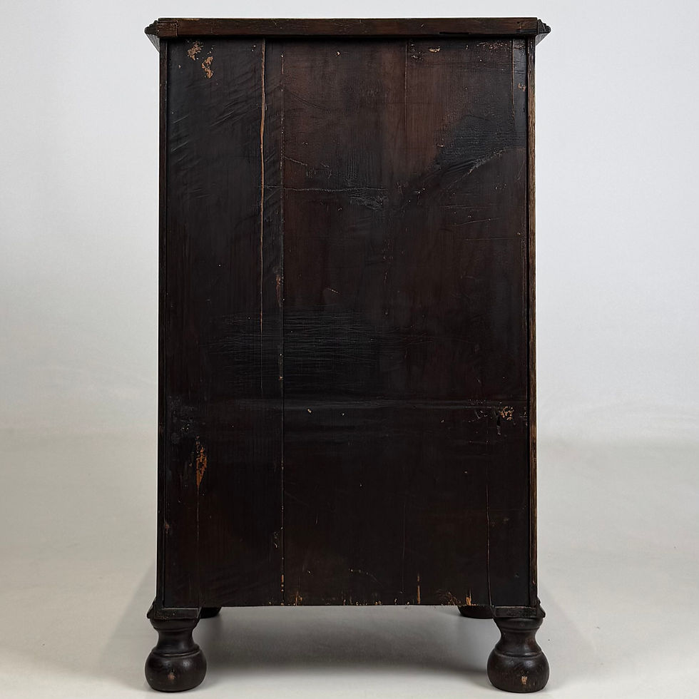 Thumbnail: Antique 20th Century Small Edwardian Cabinet In Oak ( AF-5727 )