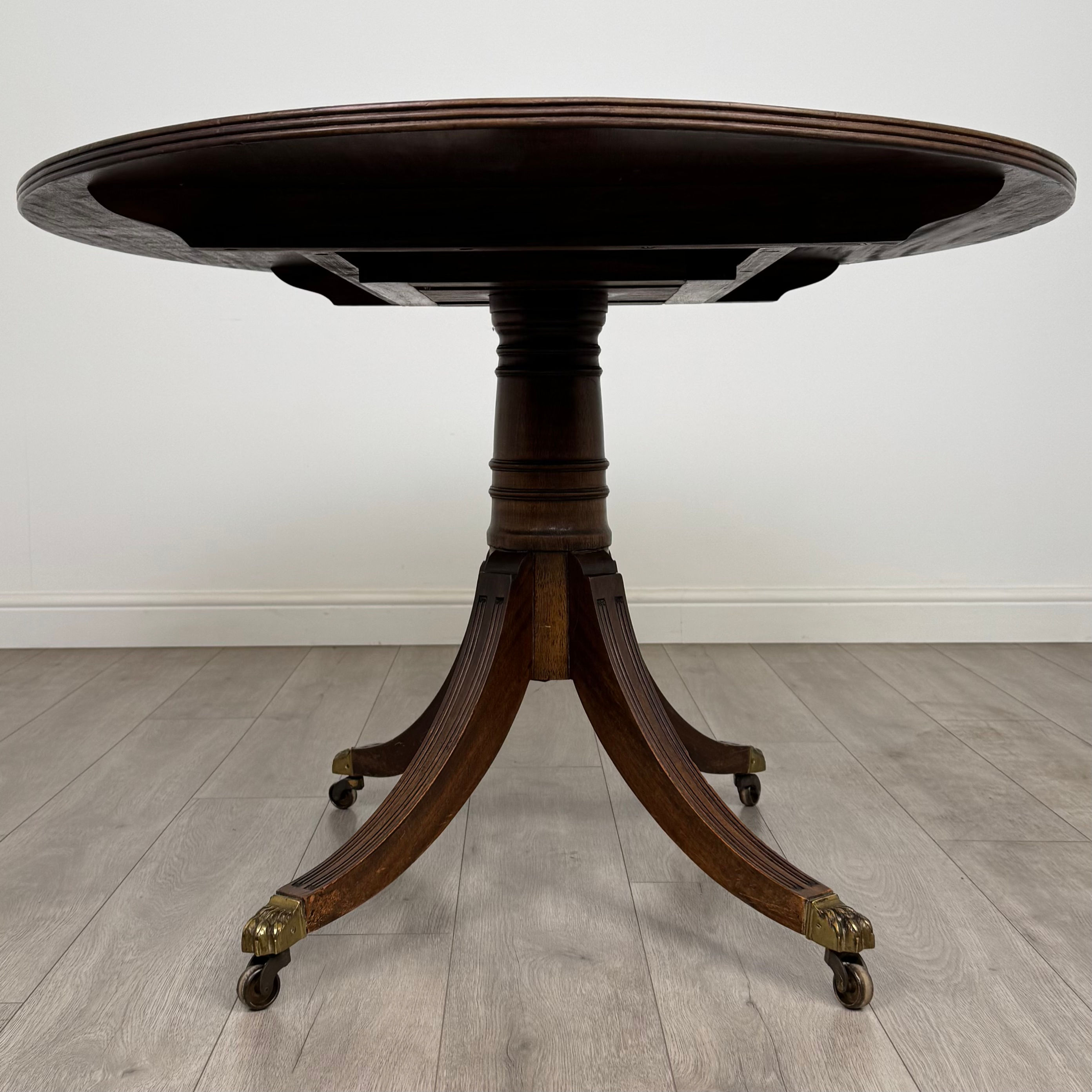 Antique 20th Century Oval Breakfast Table In Mahogany ( REF AF-4880 )