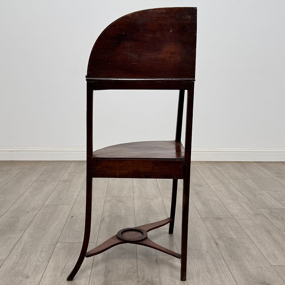 Thumbnail: Antique 19th Century Georgian Style Corner Stand In Mahogany ( AF-6037 )