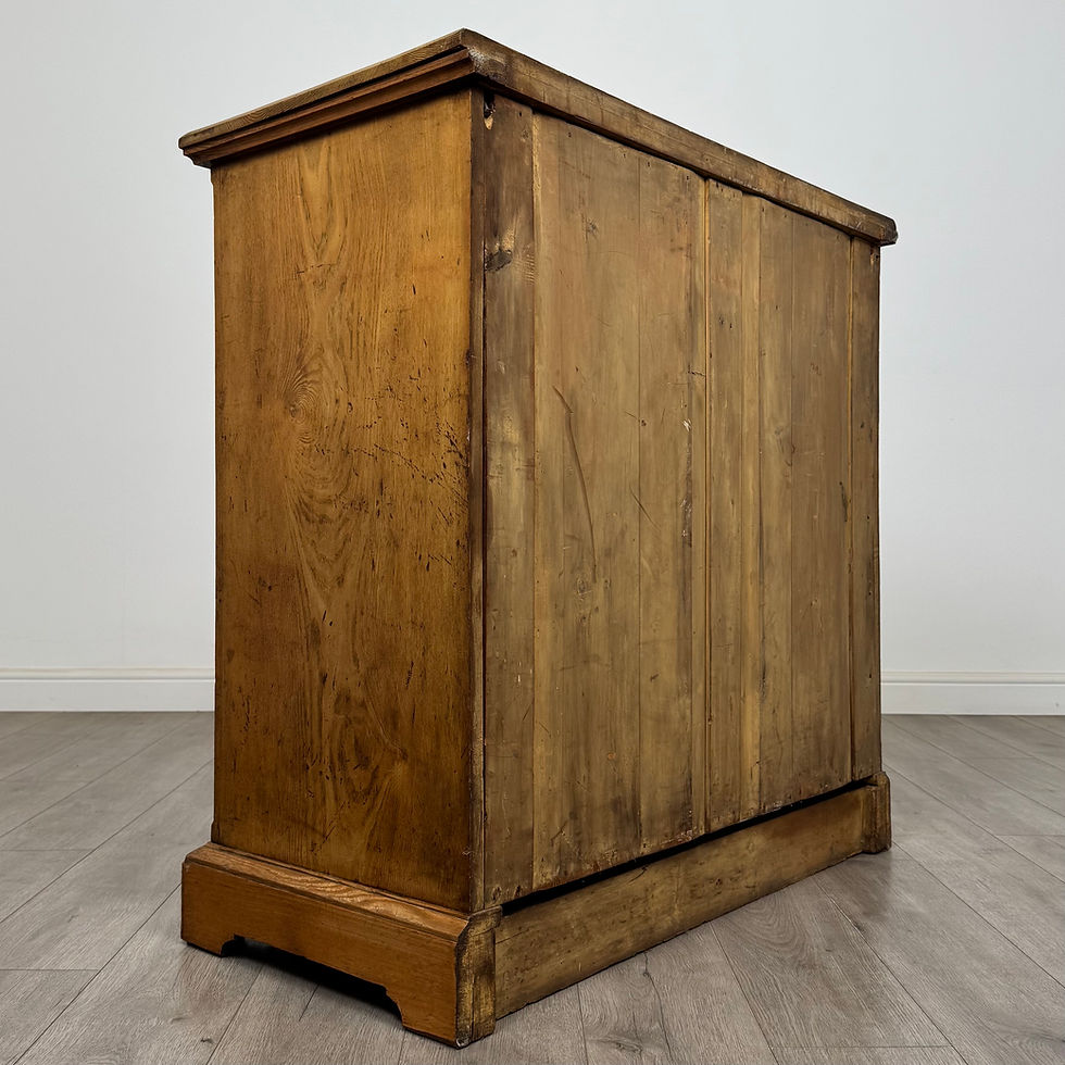 Thumbnail: Antique 19th Century Victorian Chest Of Drawers In Ash ( AF-5659 )