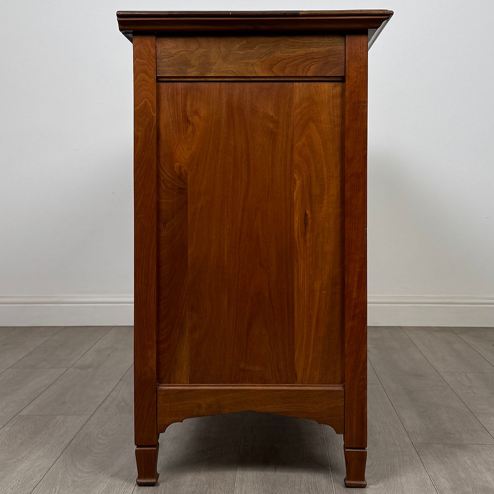 Thumbnail: Antique 20th Century Art Nouveau Style Sideboard In Walnut ( AF-5406 )