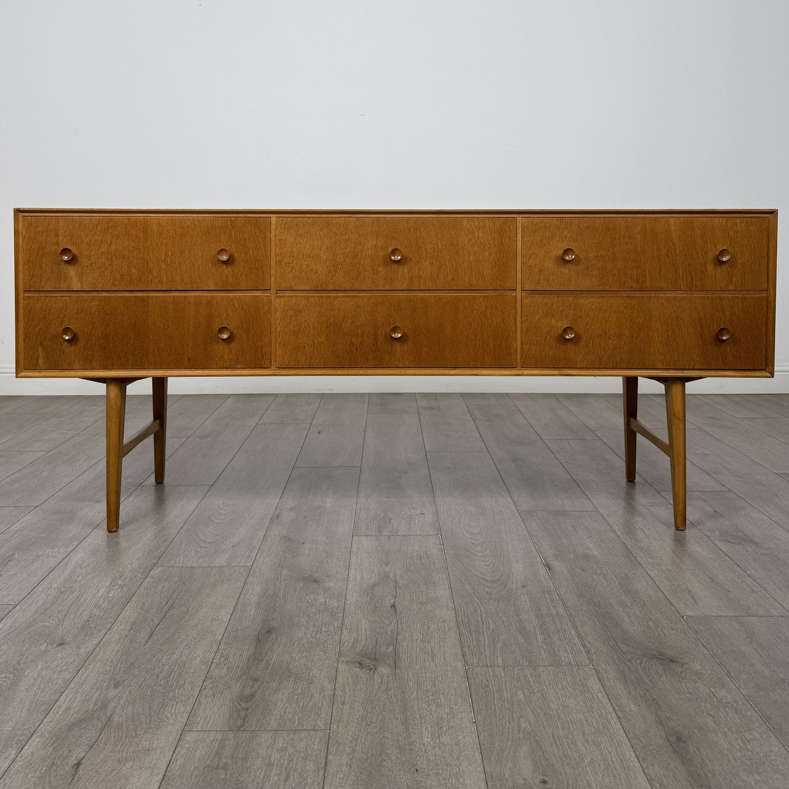 Vintage Oak Sideboard | Six Drawers | AF-6521