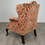 Thumbnail: Antique 20th Century Georgian Style Wingback Armchair ( REF AF-3949 )