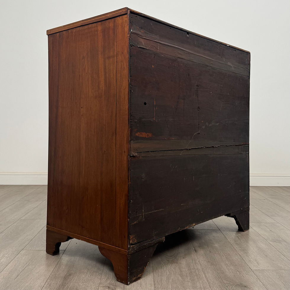 Thumbnail: Antique 18th Century Georgian Chest Of Drawers In Mahogany  ( AF-5672 )