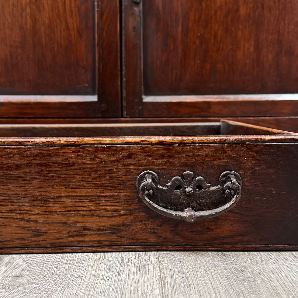 Thumbnail: Antique 20th Century Good Quality Welsh Dresser In Oak  ( AF-5671 )