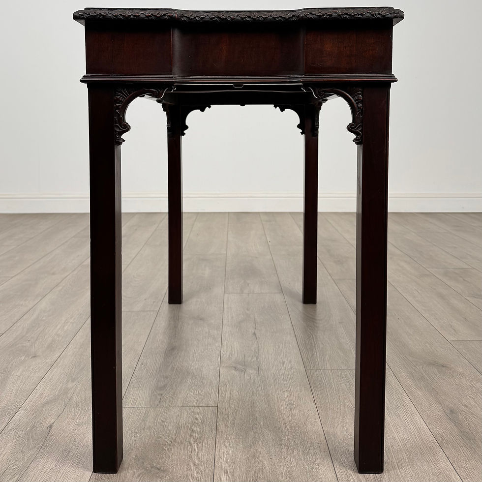 Thumbnail: Antique 20th Century Decorative Side Table In Mahogany ( REF AF-5210 )