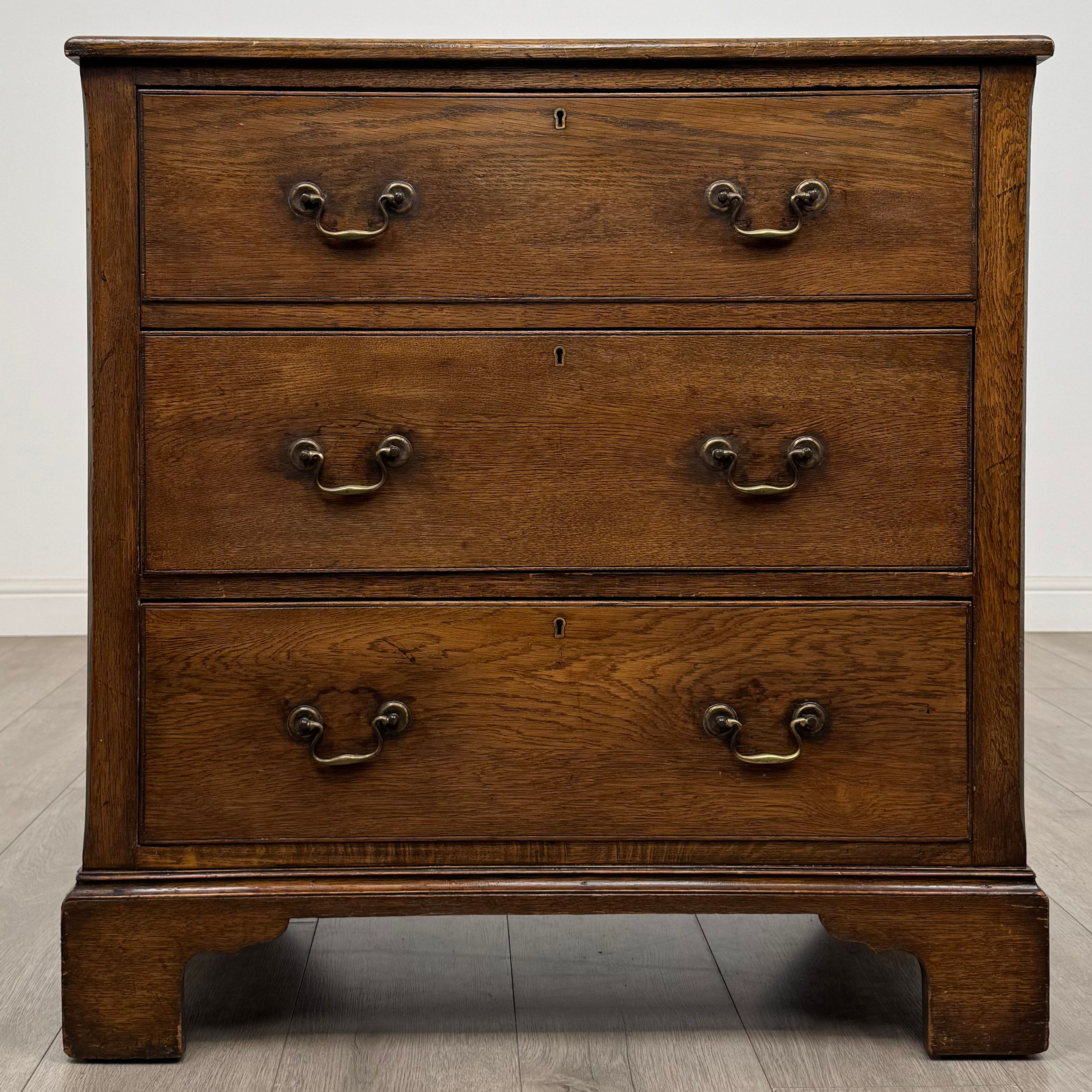 Antique 20th Century Small Chest Of Drawers In Oak  ( AF-5668 )