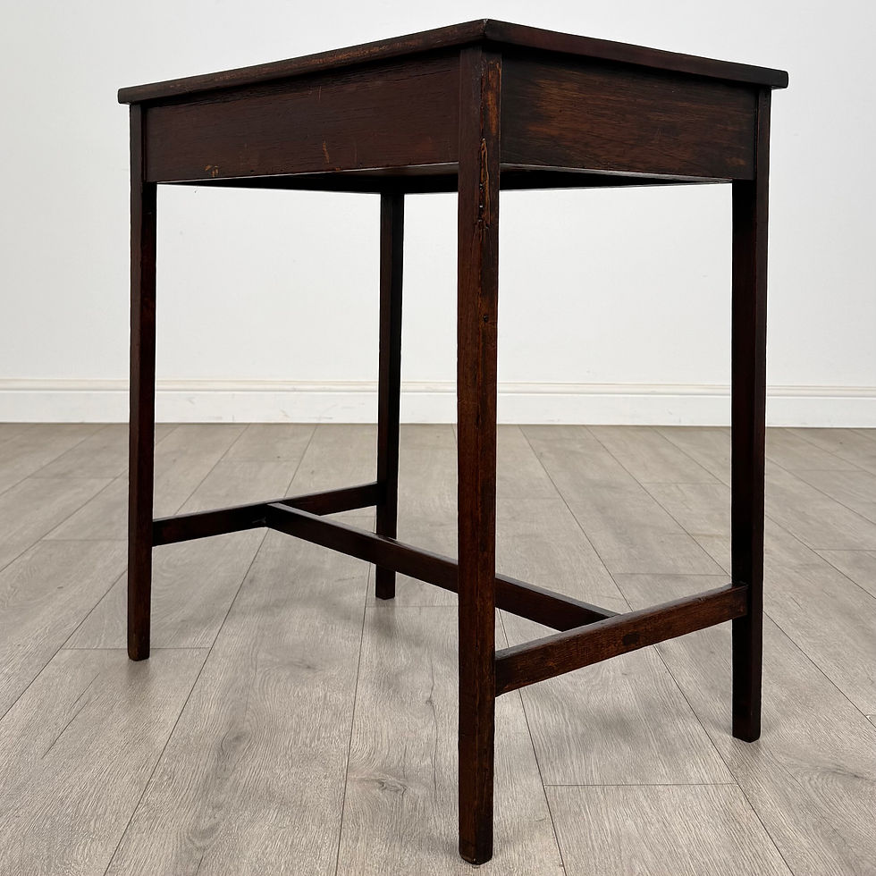 Thumbnail: Antique 18th Century Small Georgian Side Table In Mahogany ( AF-5327 )