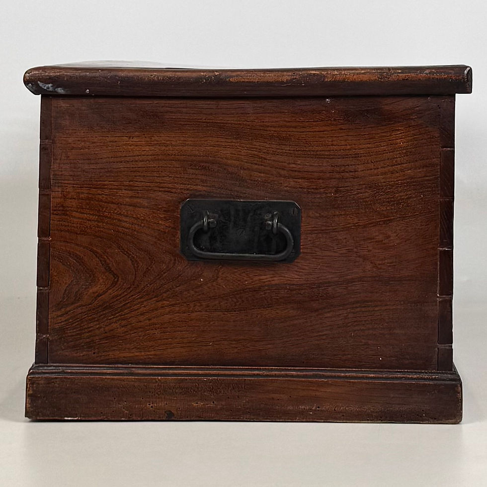 Thumbnail: Antique 19th Century Victorian Blanket Box In Oak ( AF-5548 )