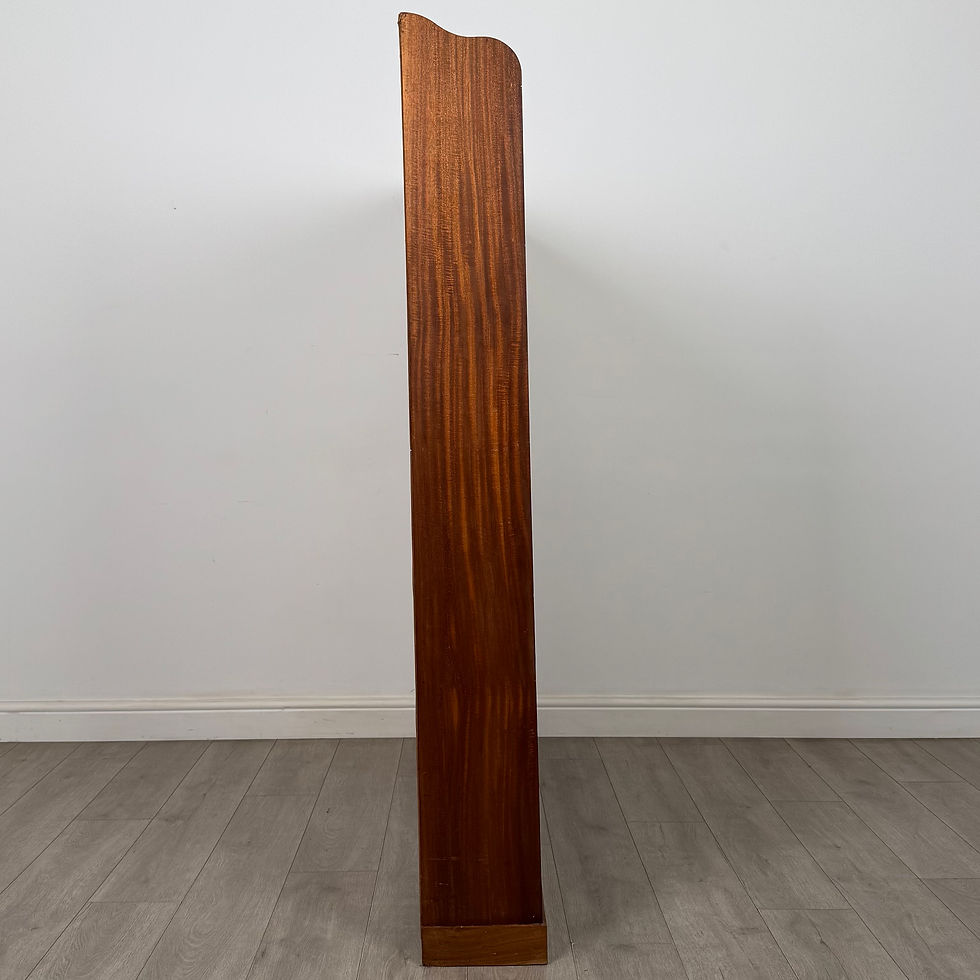 Thumbnail: Antique 20th Century Large Open Bookcase In Walnut ( AF-6137 )