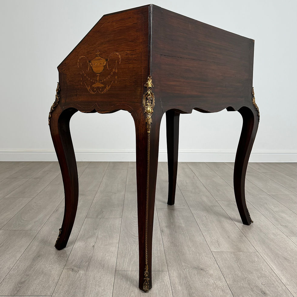 Thumbnail: Antique 19th Century French Bureau De Dame In Rosewood ( REF AF-3841 )