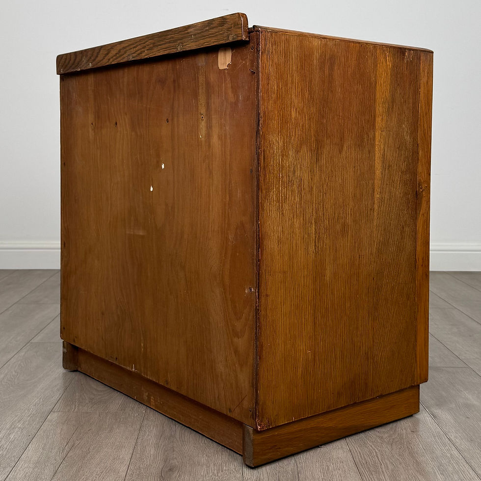 Thumbnail: Antique 20th Century Chest Of Drawers In Golden Oak ( AF-6191 )