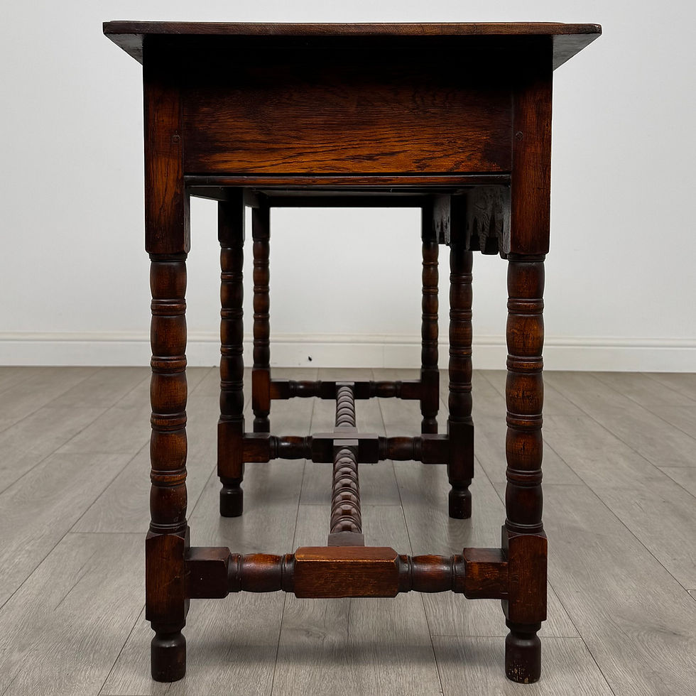 Thumbnail: Antique 20th Century Jacobean Style Dresser Base In Oak ( AF-5756 )