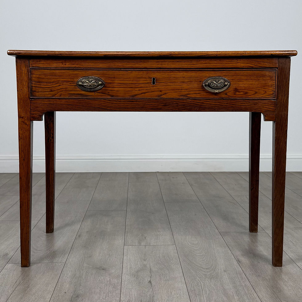 Antique 18th Century Fine Quality Golden Oak Side Table ( REF AF-4162 )