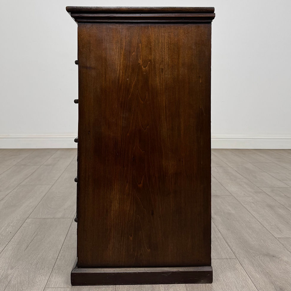 Thumbnail: Antique 20th Century Edwardian Chest Of Drawers In Mahogany ( AF-6003 )