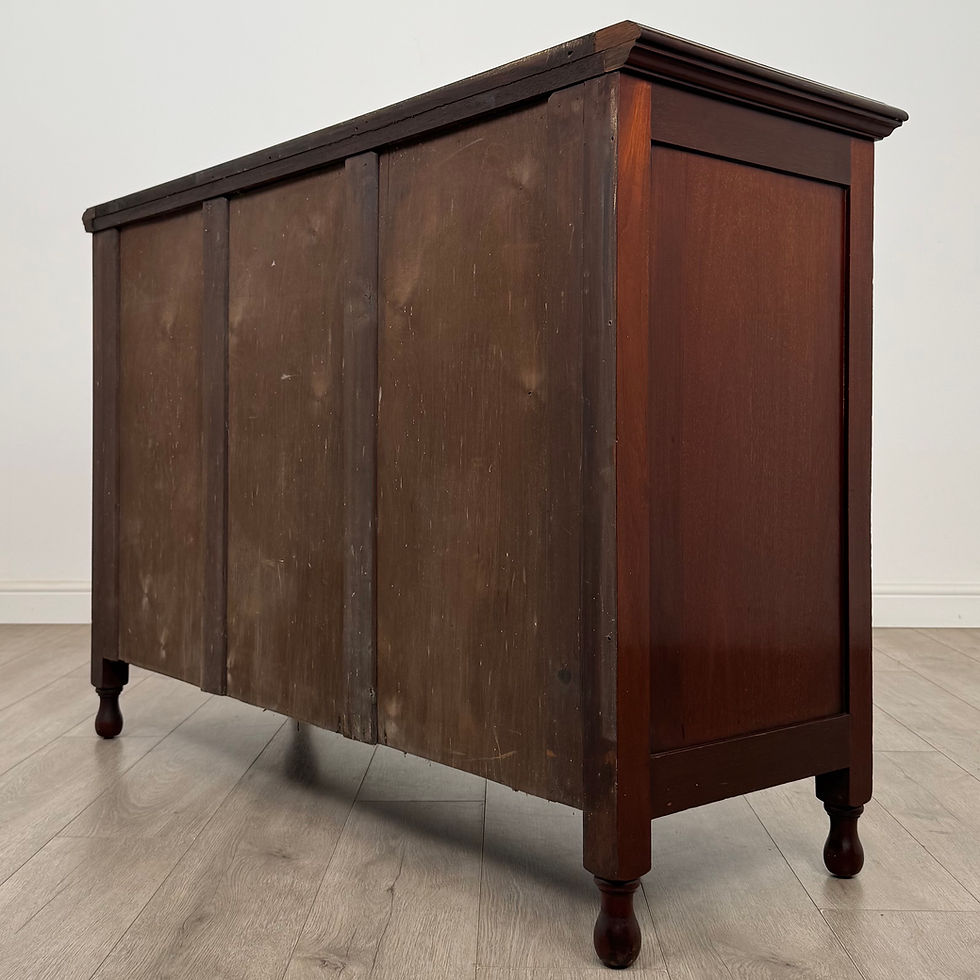 Thumbnail: Antique 20th Century Edwardian Sideboard In Mahogany ( AF-5796 )