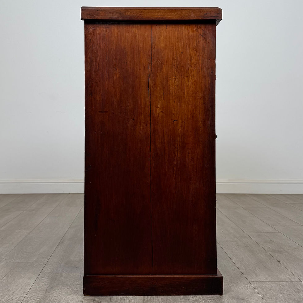 Thumbnail: Antique 19th Century Victorian Mahogany Chest Of Drawers ( AF-5746 )