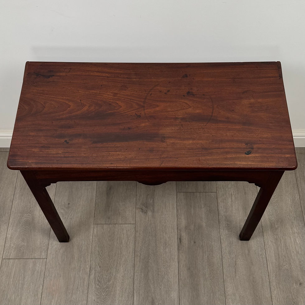 Thumbnail: Antique 18th Century Georgian Mahogany Side Table ( AF-5488 )