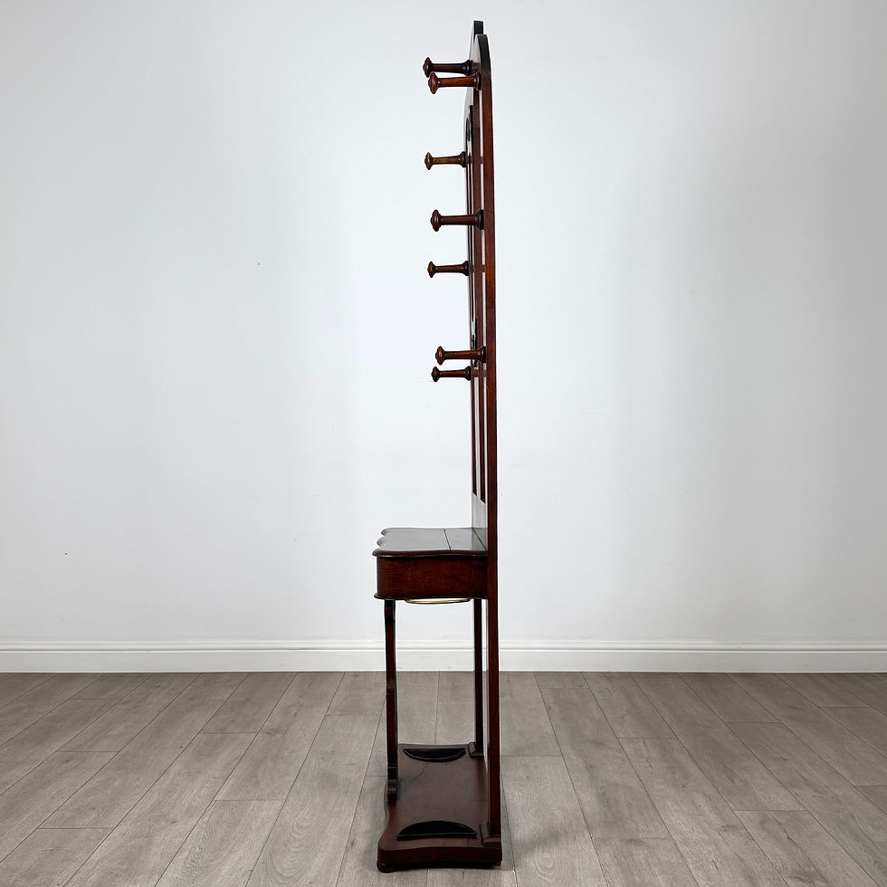 Thumbnail: Antique 19th Century Victorian Hall Stand In Mahogany ( AF-6264 )