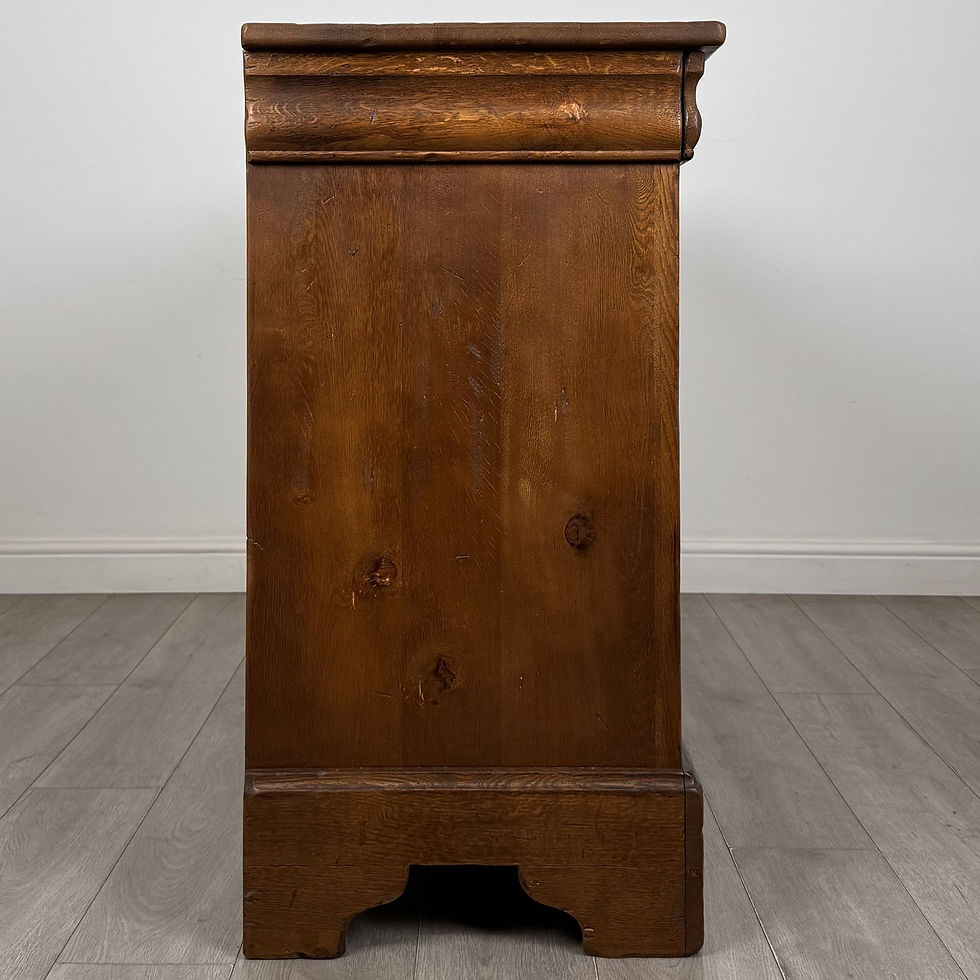 Thumbnail: Antique French Louis Philippe Oak Sideboard | Cushion Frieze | AF-6688