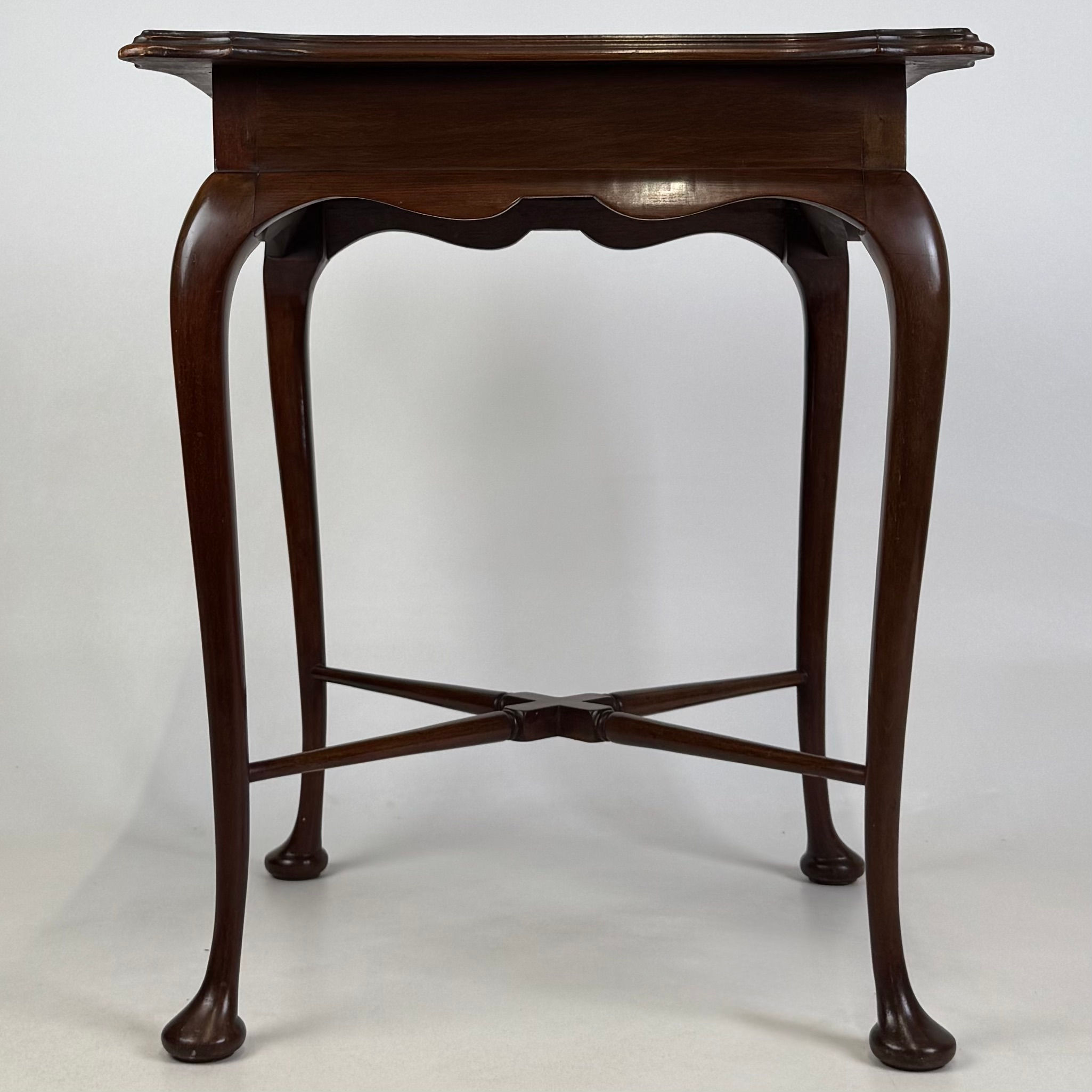 Antique 20th Century Edwardian Side Table In Mahogany ( AF-6338 )