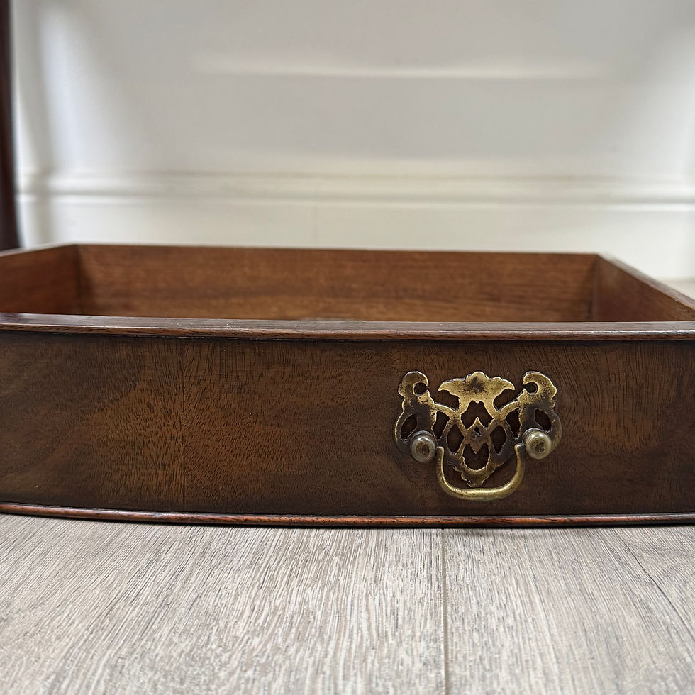 Thumbnail: Antique 20th Century Edwardian Writing Table In Mahogany ( AF-5648 )