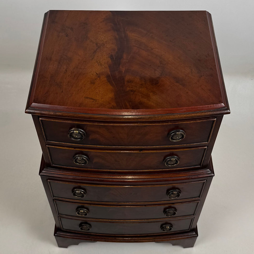 Thumbnail: Antique 20th Century Small Chest Of Drawers In Mahogany ( AF-5707 )