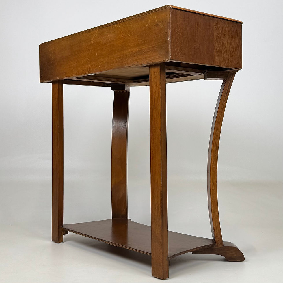 Thumbnail: Vintage 20th Century Side Table In Golden Oak ( REF AF-5194 )