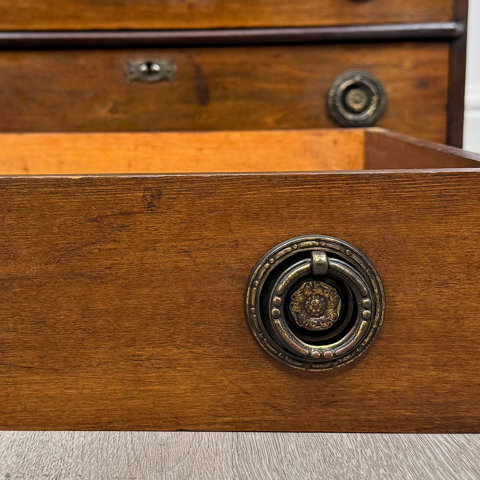 Thumbnail: Antique 20th Century Edwardian Chest Of Drawers In Mahogany ( AF-6003 )