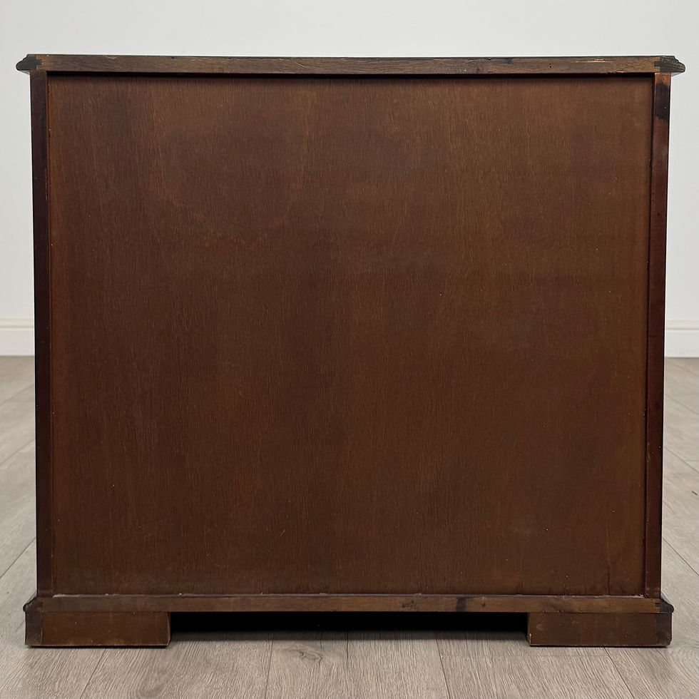 Thumbnail: Antique 20th Century Small Open Bookcase In Mahogany ( AF-5465 )