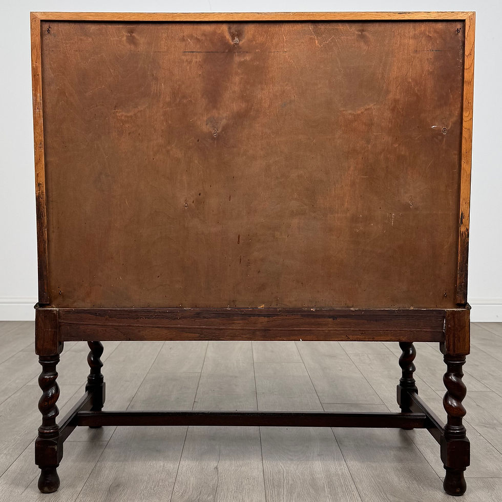 Thumbnail: Antique 20th Century Jacobean Style Bureau In Oak ( REF AF-5180 )