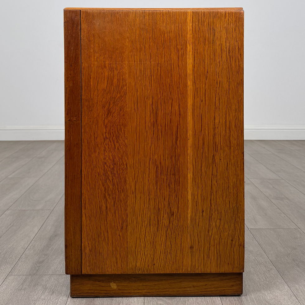Thumbnail: Antique 20th Century Chest Of Drawers In Golden Oak ( AF-5923 )
