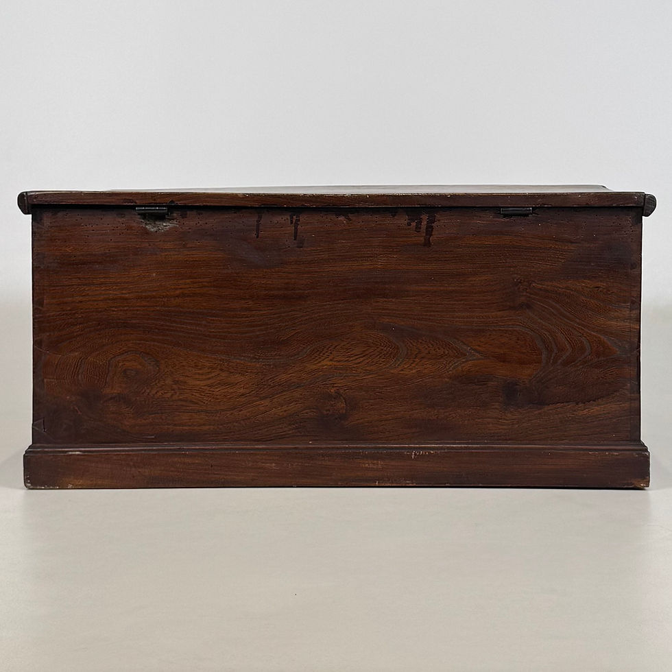 Thumbnail: Antique 19th Century Victorian Blanket Box In Oak ( AF-5548 )