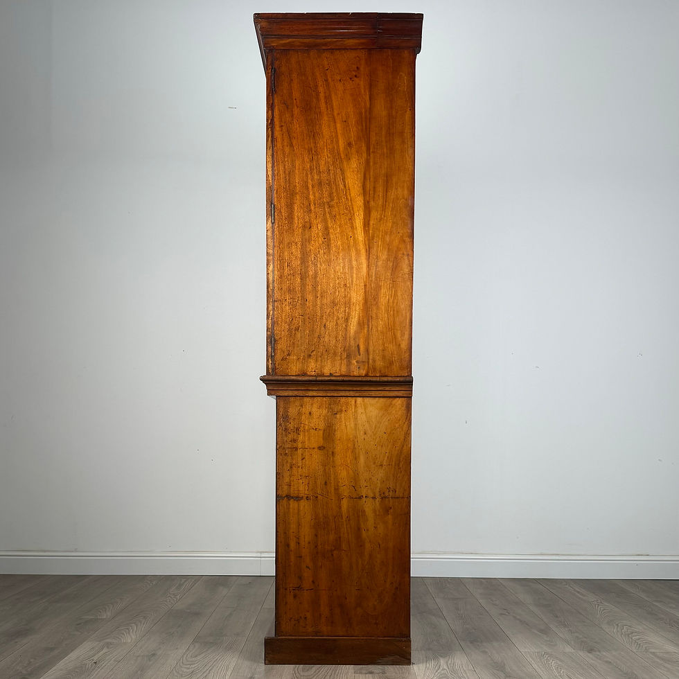 Thumbnail: Antique 19th Century Fine Quality Cupboard In Mahogany ( REF AF-3379 )