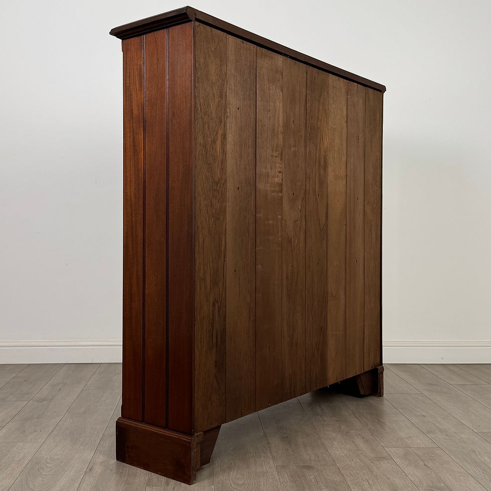 Thumbnail: Antique 20th Century Edwardian Display Cabinet In Walnut ( REF AF-5229 )