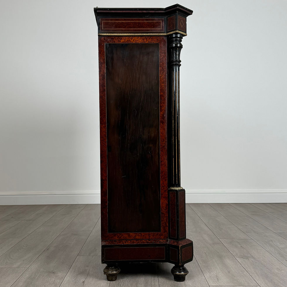 Thumbnail: Antique 19th Century Ebonised Pier Cabinet Of Fine Quality ( REF AF-3786