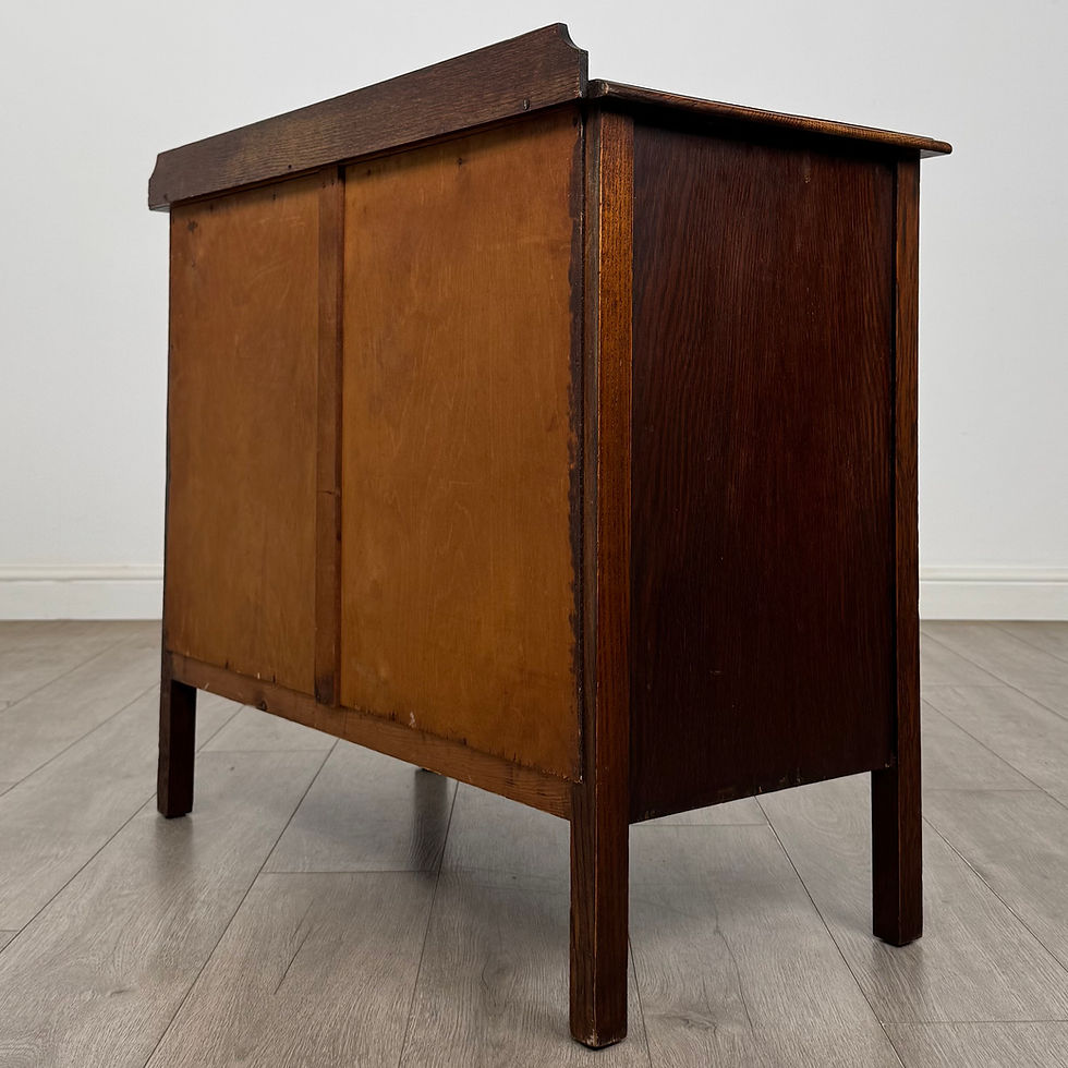 Thumbnail: Antique 20th Century Edwardian Chest Of Drawers In Oak ( AF-6027 )